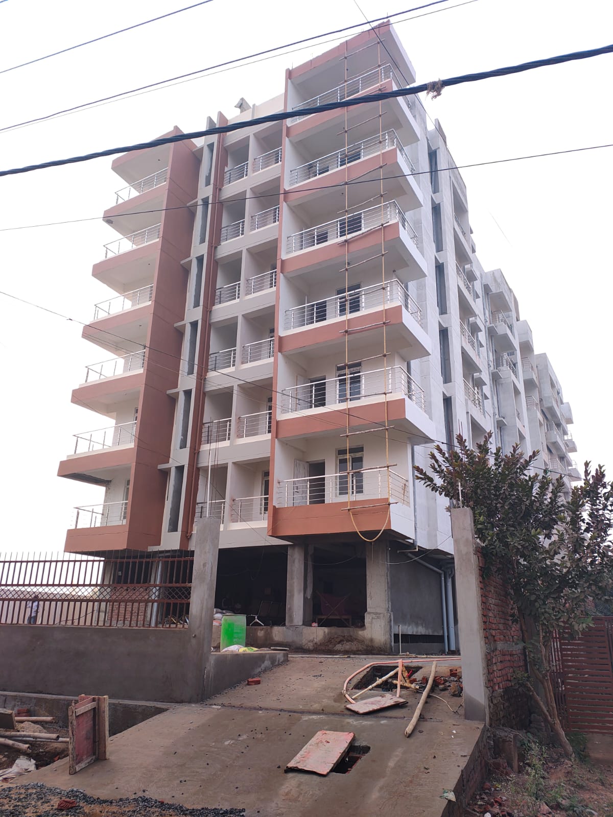 Asha Kiran Enclave Construction Progress